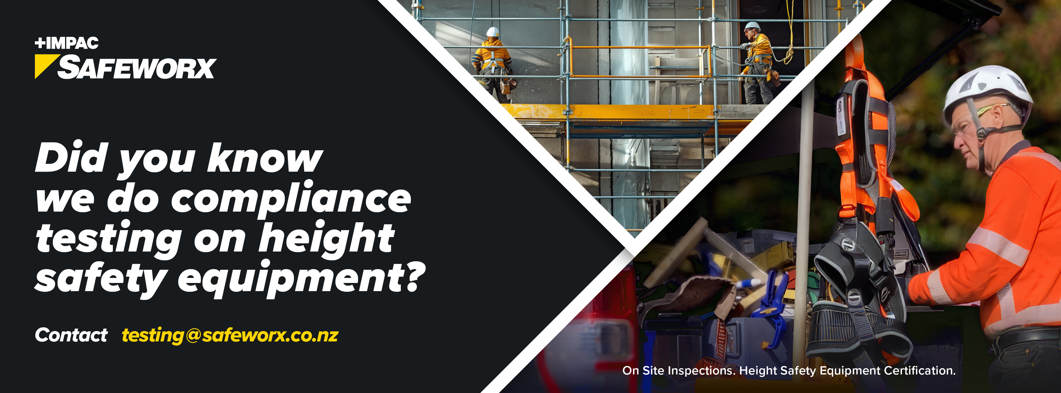 Compliance Testing of Height Safety Equipment